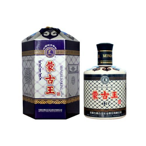 蒙古王39度500ml酒价格