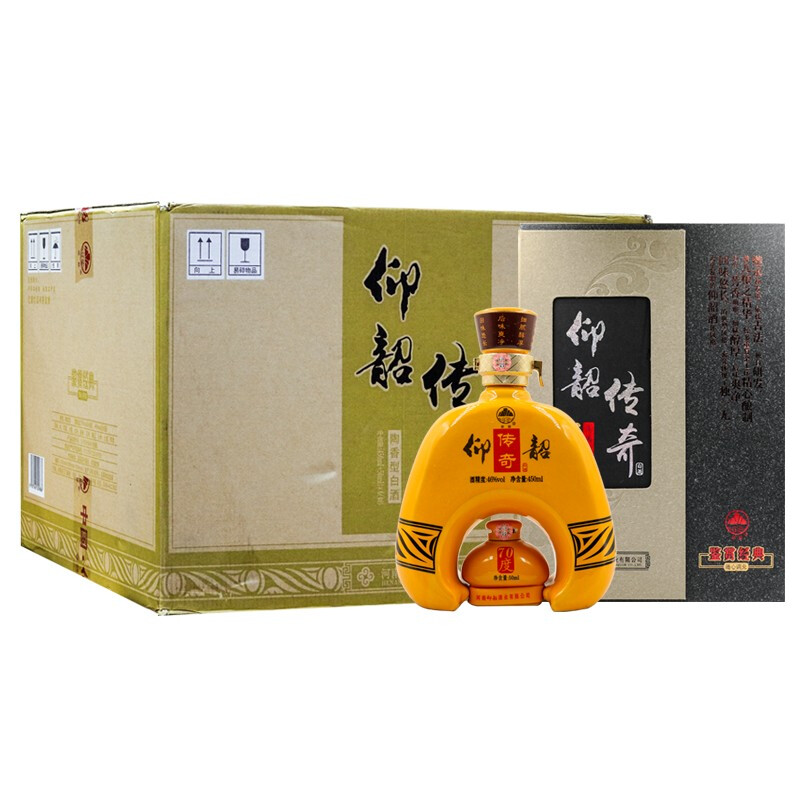 河南省宝丰酒仰韶传奇典46度陶香型450ml单瓶装