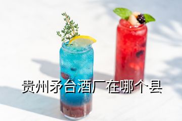 贵州矛台酒厂在哪个县