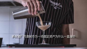 茅台酒厂的酒窖作为一项固定资产为什么一直涨价