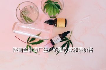 陇南金徽酒厂生产的雅致柔和洒价格