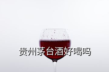 贵州茅台酒好喝吗