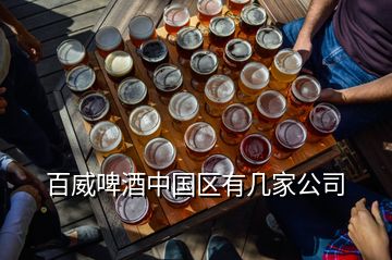 百威啤酒中国区有几家公司