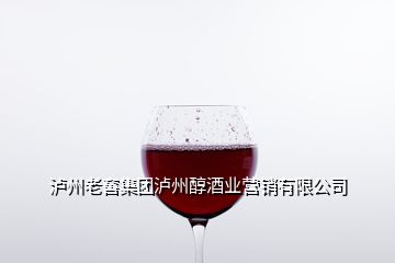 泸州老窖集团泸州醇酒业营销有限公司