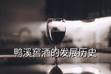 鸭溪窖酒的发展历史