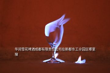 华润雪花啤酒成都有限责任公司在新都东工业园区哪里  搜