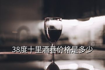 38度十里酒巷价格是多少