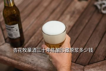 杏花牧童酒三十年陈酿珍藏原浆多少钱