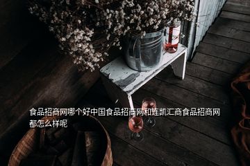 食品招商网哪个好中国食品招商网和连凯汇商食品招商网都怎么样呢