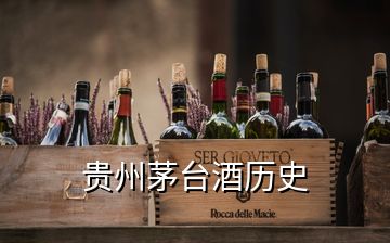 贵州茅台酒历史