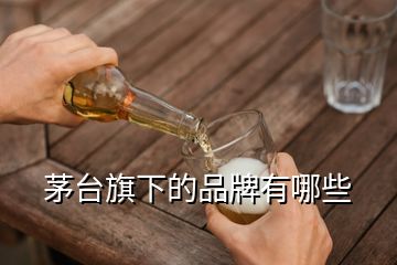茅台旗下的品牌有哪些