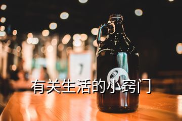 有关生活的小窍门