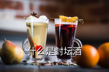 什么是封坛酒