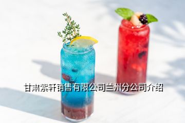 甘肃紫轩销售有限公司兰州分公司介绍