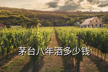 茅台八年酒多少钱