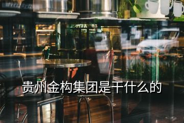 贵州金构集团是干什么的