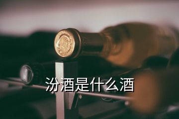 汾酒是什么酒