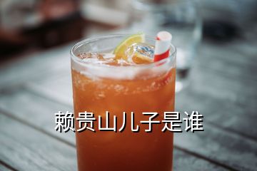 赖贵山儿子是谁