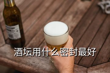 酒坛用什么密封最好