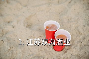 1. 江苏双沟酒业