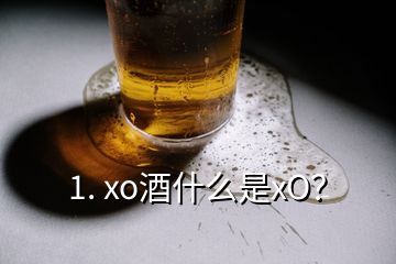 1. xo酒什么是xO？