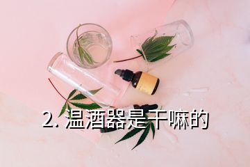 2. 温酒器是干嘛的