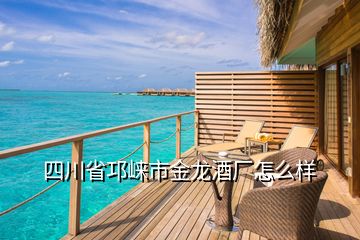 四川省邛崃市金龙酒厂怎么样