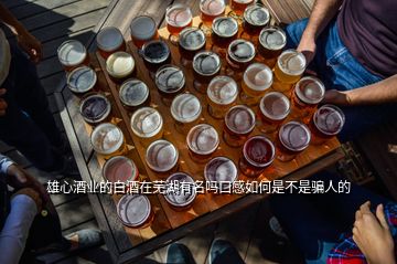 雄心酒业的白酒在芜湖有名吗口感如何是不是骗人的