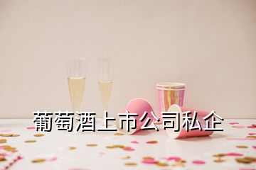 葡萄酒上市公司私企