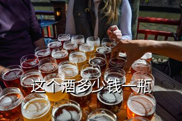 这个酒多少钱一瓶