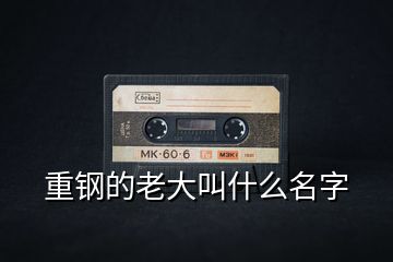 重钢的老大叫什么名字