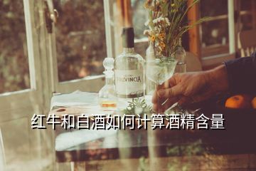 红牛和白酒如何计算酒精含量