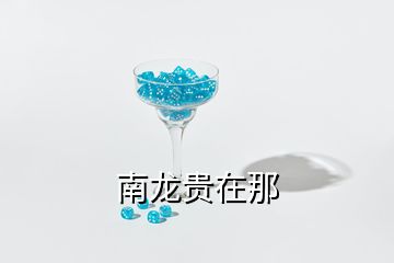 南龙贵在那