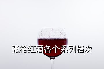 张裕红酒各个系列档次