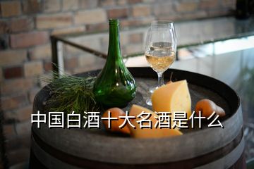 中国白酒十大名酒是什么