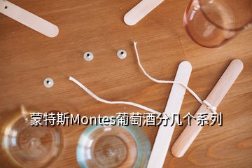 蒙特斯Montes葡萄酒分几个系列