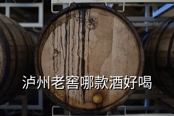 泸州老窖哪款酒好喝