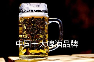 中国十大啤酒品牌