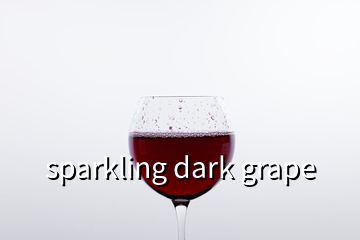 sparkling dark grape