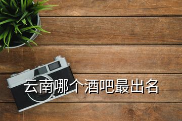 云南哪个酒吧最出名