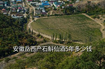 安徽岳西产石斛仙酒5年多少钱
