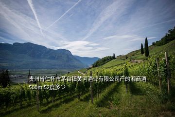 贵州省仁怀市茅台镇黄河酒业有限公司产的湘商酒500ml52度多少