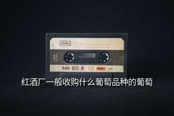 红酒厂一般收购什么葡萄品种的葡萄