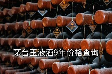 茅台玉液酒9年价格查询