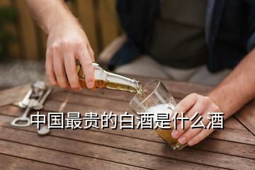 中国最贵的白酒是什么酒
