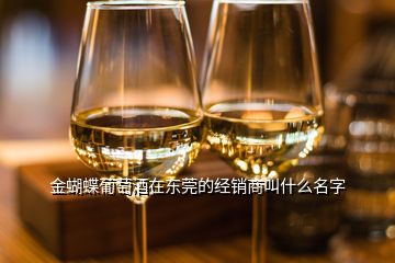 金蝴蝶葡萄酒在东莞的经销商叫什么名字