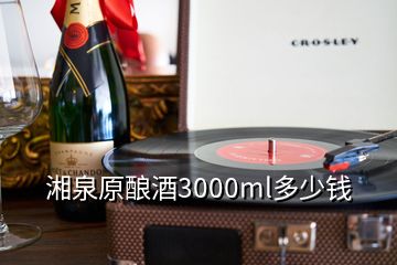 湘泉原酿酒3000ml多少钱