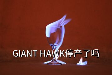 GIANT HAWK停产了吗