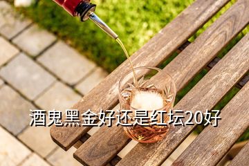 酒鬼黑金好还是红坛20好