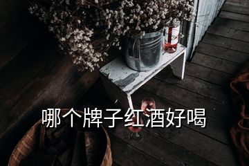 哪个牌子红酒好喝